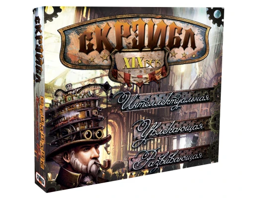 Настольная игра Скрейбл игра в слова на русском языке (635) купить в интернет магазине подарков ПраздникШоп