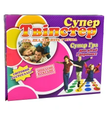 Развлекательная игра Твистер Супер Твипстер на украинском языке (379) купить в интернет магазине подарков ПраздникШоп