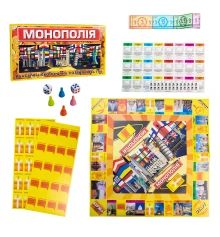 Настольная игра Монополия классическая экономическая на украинском языке (693) купить в интернет магазине подарков ПраздникШоп
