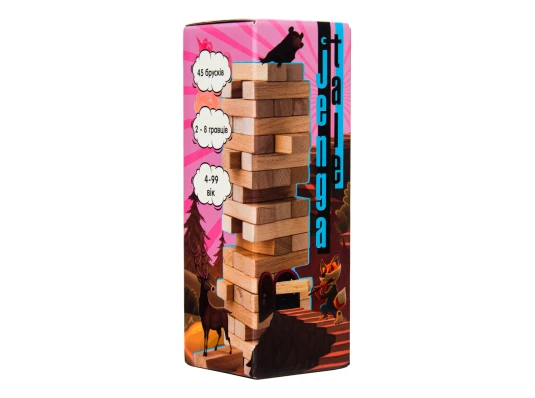 Настольная игра Jenga Tale дженга (30965) купить в интернет магазине подарков ПраздникШоп