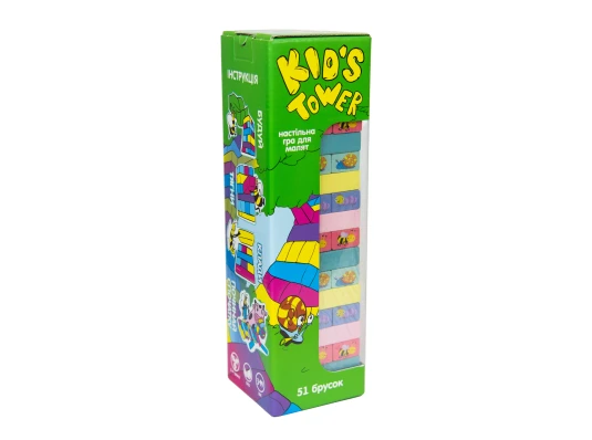 Игра Kid's Tower дженга на украинском языке (30863) купить в интернет магазине подарков ПраздникШоп