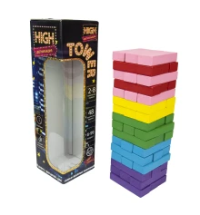 Настольная игра High Tower дженга на русском языке (30960) купить в интернет магазине подарков ПраздникШоп