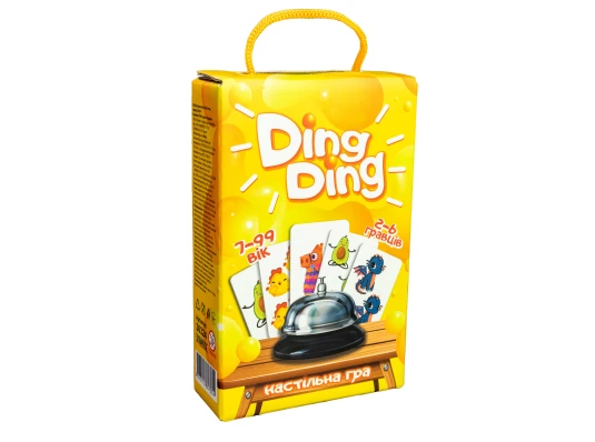 Настольная игра Ding ding игра на украинском языке (30324) купить в интернет магазине подарков ПраздникШоп