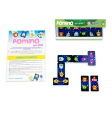 Настольная игра Domino Limited edition монстрики на украинском языке (30736) купить в интернет магазине подарков ПраздникШоп