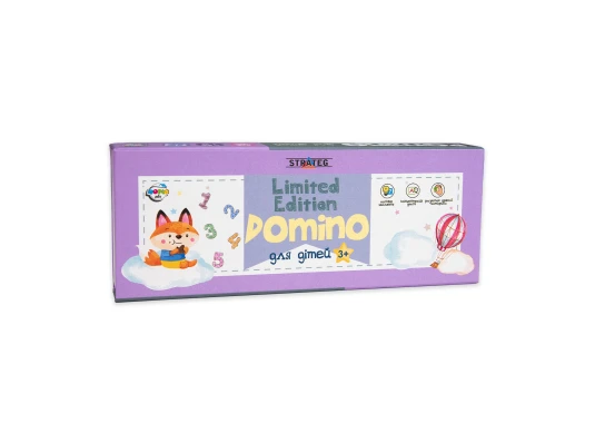 Настольная игра Domino Limited edition зверята на украинском языке (30327) купить в интернет магазине подарков ПраздникШоп