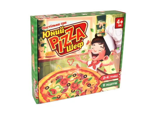 Настольная игра Юный Pizza Шеф на украинском языке (30781) купить в интернет магазине подарков ПраздникШоп