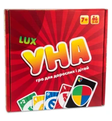 Настольная игра УНА Lux на украинском языке (30517) купить в интернет магазине подарков ПраздникШоп