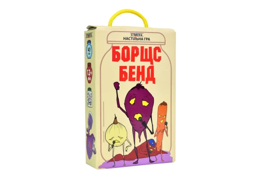 Настольная игра Борщс Бэнд на украинском языке (30474) купить в интернет магазине подарков ПраздникШоп