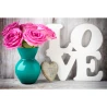Алмазная мозаика ПРЕМИУМ LOVE размером 30х40 см (HEG87049)
