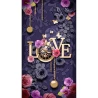Картина за номерами Love flowers розміром 50х25 см (WW240)