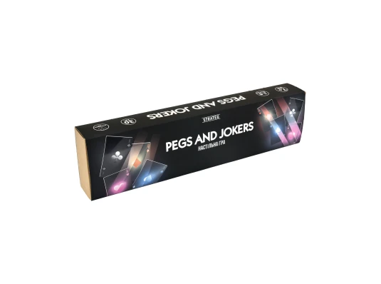 Настольная игра Pegs and Jokers на украинском языке (30348) купить в интернет магазине подарков ПраздникШоп