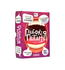 Настольная игра "Глубокие вопросы" (30578) купить в интернет магазине подарков ПраздникШоп