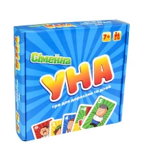 Настольная игра УНА Семейная 2 в 1 на украинском языке (30527) купить в интернет магазине подарков ПраздникШоп