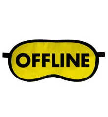 Маска для сна "Offline" купить в интернет магазине подарков ПраздникШоп
