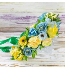 Украинский веночек объемный Анисия 13131 купить в интернет магазине подарков ПраздникШоп