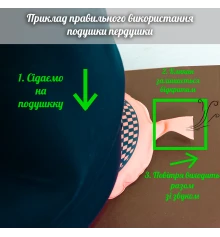 Подушка пердушка средняя 16см (зеленая) купить в интернет магазине подарков ПраздникШоп