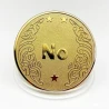 Сувенірна монета прийняття рішень YES/NO 3801 (золота)