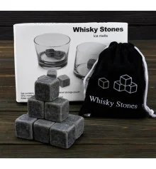 Камені для віскі Whiskey Stones купить в интернет магазине подарков ПраздникШоп