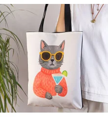Сумка жіноча тканинна Original Relax від котика купить в интернет магазине подарков ПраздникШоп