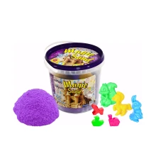 Кинетический песок Magic Sand сиреневый в ведре 1 кг (372-4) купить в интернет магазине подарков ПраздникШоп