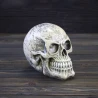 Череп копилка маленький 13784 (бежевый)