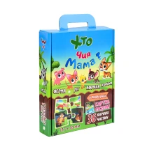 Обучающие пазлы Кто чья мама? 36 пазлов на украинском языке (30701) купить в интернет магазине подарков ПраздникШоп