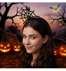 Обруч на голову "Паутинка" купить в интернет магазине подарков ПраздникШоп