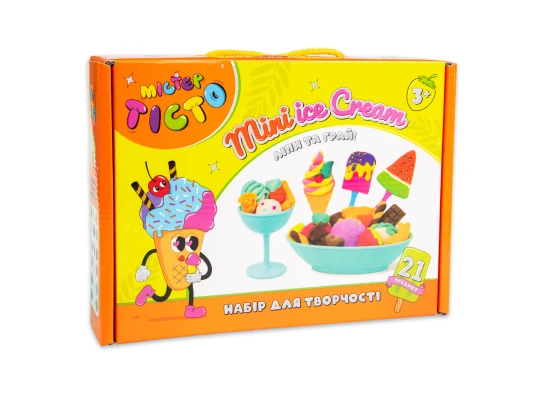 Набор для творчества Мистер тесто Mini Cream на украинском языке (41010) купить в интернет магазине подарков ПраздникШоп