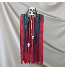 Декор для хэллоуина Смерть (130см) красный 13792 купить в интернет магазине подарков ПраздникШоп
