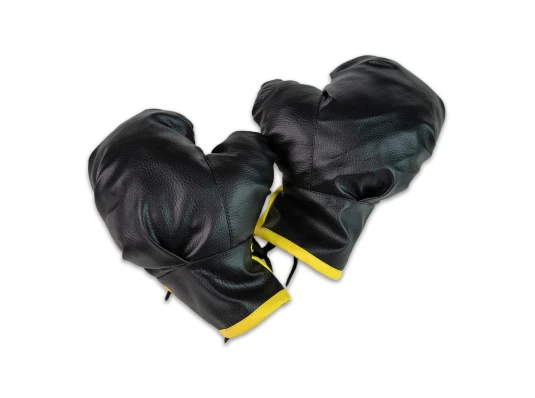 Боксерские перчатки NEW желто-черные (2079) купить в интернет магазине подарков ПраздникШоп