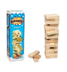 Настольная игра Джанга 54 бруска на украинском языке (30770) купить в интернет магазине подарков ПраздникШоп