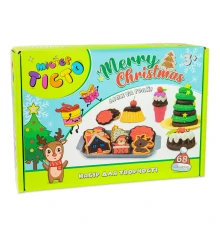 Набор для творчества Мистер тесто Merry Christmas на украинском языке (41022) купить в интернет магазине подарков ПраздникШоп