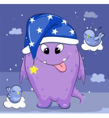 Картина по номерам ПРЕМИУМ Призрак с лаком и с уровнем размером 30х30 см (ES-0842) купить в интернет магазине подарков ПраздникШоп