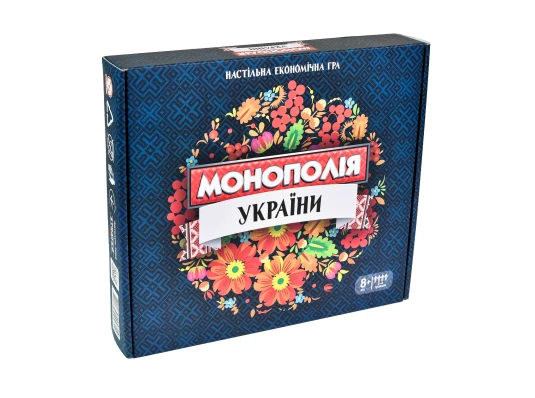 Настольная игра Монополия Украины экономическая на украинском языке (7008) купить в интернет магазине подарков ПраздникШоп