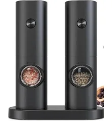 Набір електричних млинів для спецій з акумулятором купить в интернет магазине подарков ПраздникШоп