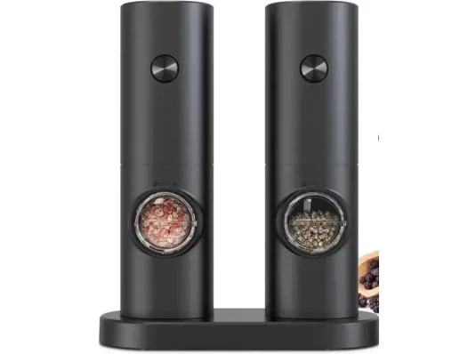 Набор электрических мельниц для специй с аккумулятором купить в интернет магазине подарков ПраздникШоп