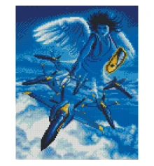 Алмазная мозаика ПРЕМИУМ Ангел-хранитель Украины размером 30х40 см (HX487) купить в интернет магазине подарков ПраздникШоп