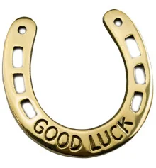 Підкова бронзова "Good luck" купить в интернет магазине подарков ПраздникШоп