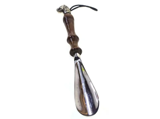 Ложка для обуви "Лошадь" хромированная бронза купить в интернет магазине подарков ПраздникШоп