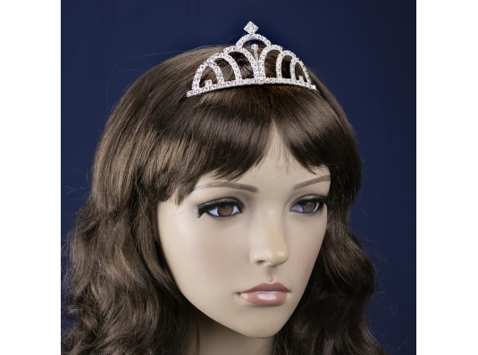 Диадема со стразами металлическая 13837 купить в интернет магазине подарков ПраздникШоп