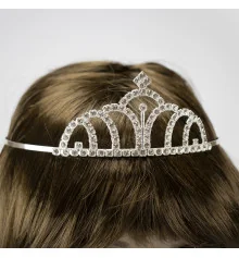 Диадема со стразами металлическая 13837 купить в интернет магазине подарков ПраздникШоп