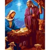 Картина по номерам Святая ночь размером 40х50 см (VG012)