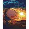 Картина по номерам ПРЕМИУМ Лови волну! с лаком размером 40х50 см SY6513