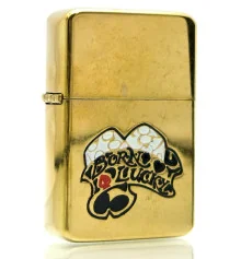 Зажигалка бензиновая «Born Luky» купить в интернет магазине подарков ПраздникШоп