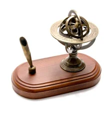 Подставка для ручки «Сфера» бронза (14×18×10 см) купить в интернет магазине подарков ПраздникШоп