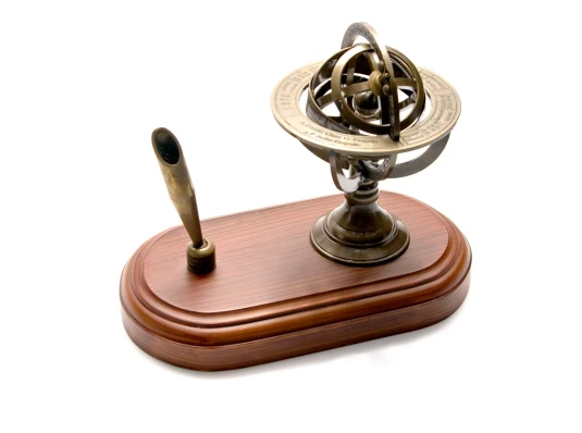 Подставка для ручки «Сфера» бронза (14×18×10 см) купить в интернет магазине подарков ПраздникШоп