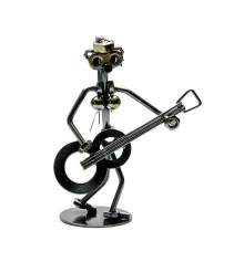 Техно-арт «Гитаристка» металл (18×14×7 см) купить в интернет магазине подарков ПраздникШоп