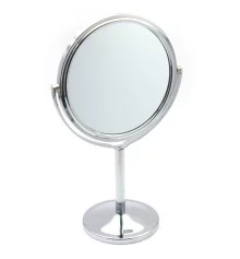 Зеркальце настольное круглое металл (25×16×10 см) купить в интернет магазине подарков ПраздникШоп