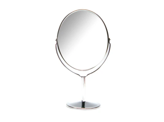 Зеркальце овальное настольное металл (19×10.8×7 см) (2 шт./уп) купить в интернет магазине подарков ПраздникШоп
