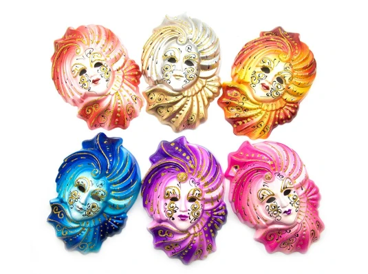 Маска керамическая (19.5×13×4 см) купить в интернет магазине подарков ПраздникШоп